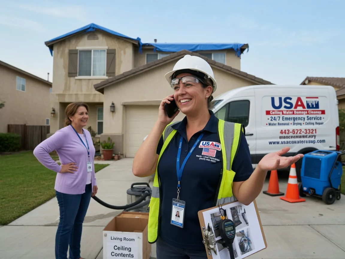 Ceiling Water Damage Restoration Mound City, KS FAQs
